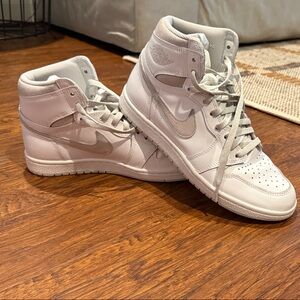 Nike Air Jordan 1, Hi 85 White and Gray